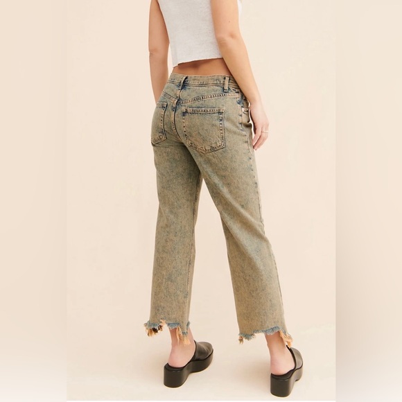 We The Free Denim - We The Free Maggie Mid Rise Straight Leg Women Jeans, NWT, Size 26.